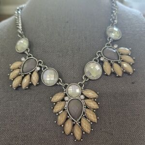 Elegant Multi-Stone Necklace